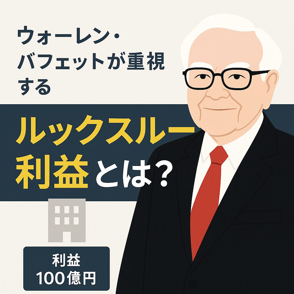 ルックスルー利益:バフェットが重視する見落とされている利益